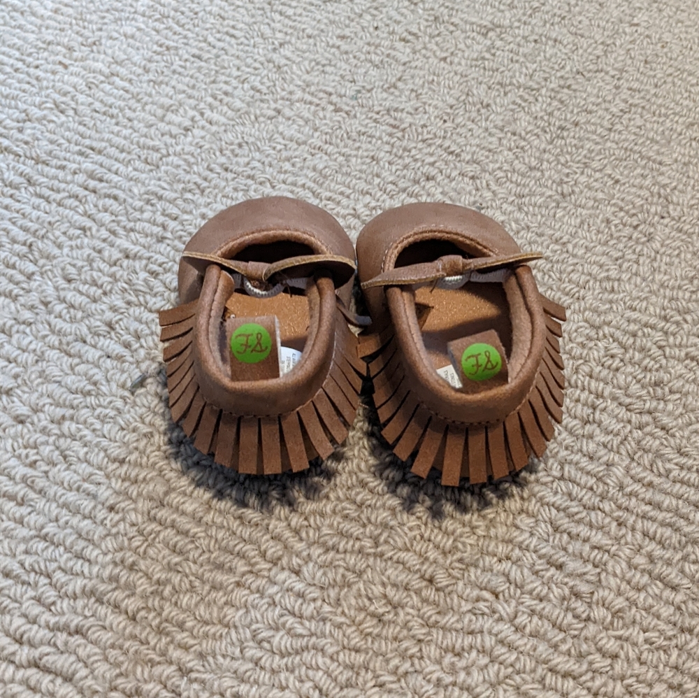 ♦️ B2G1FREE ♦️ brown moccasins - Picture 2 of 4